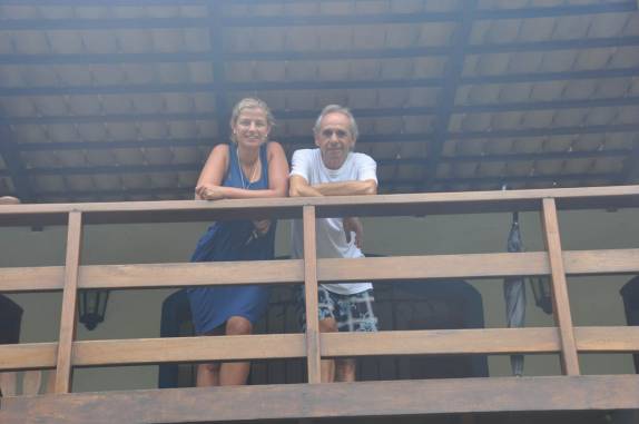 Despedida do Renato, da pousada Zia Tereza, na Praia da Pipa - RN